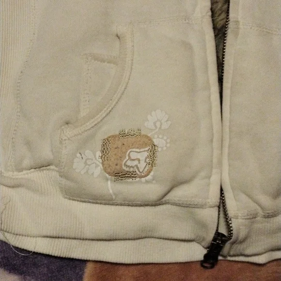 FOX Fur Zip-Up Hoodie - Picture 4 of 4